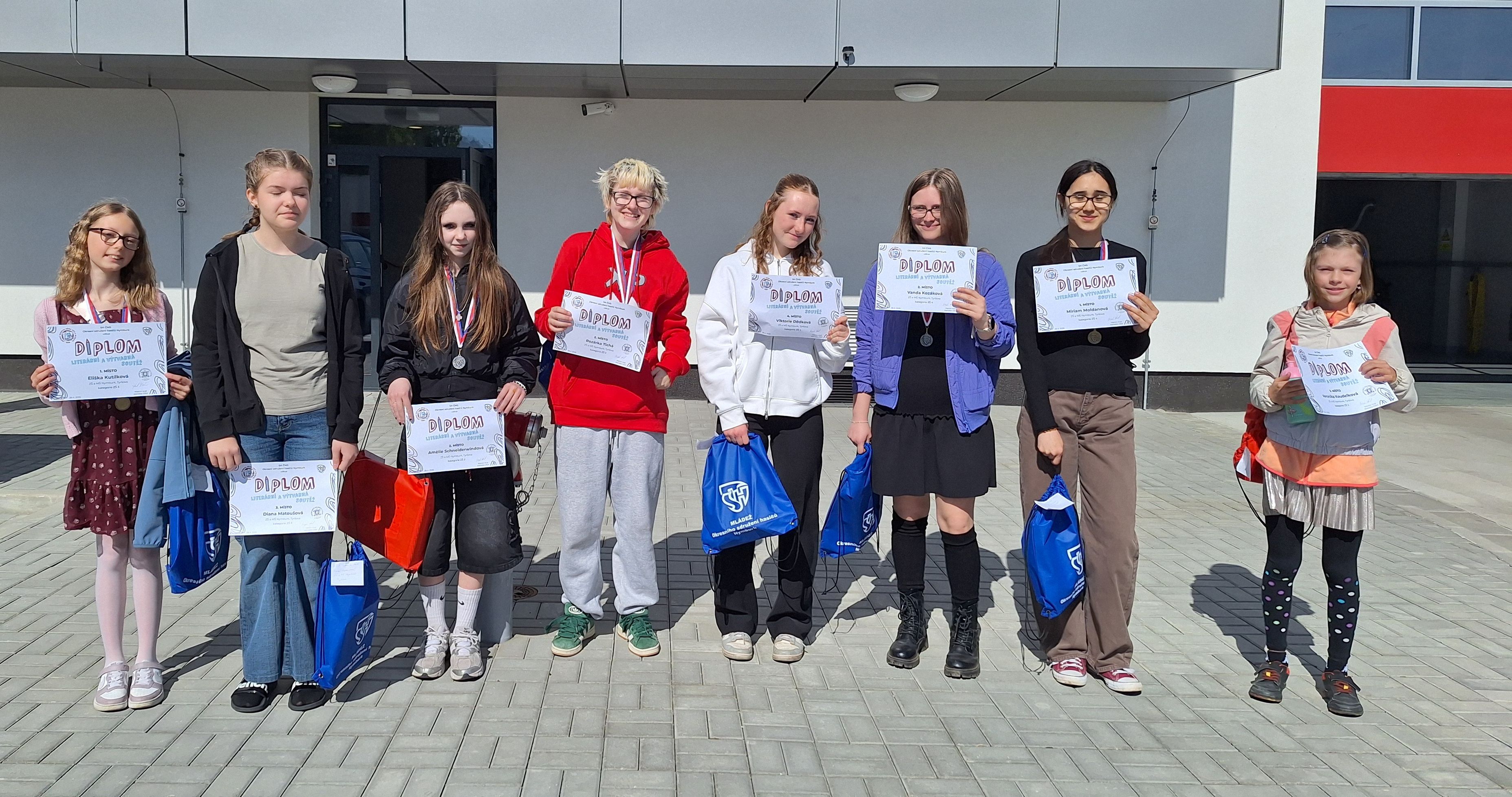 Gratulace k výtvarné soutěži Požární ochrana očima dětí a mládeže - rok 2026, okresní kolo